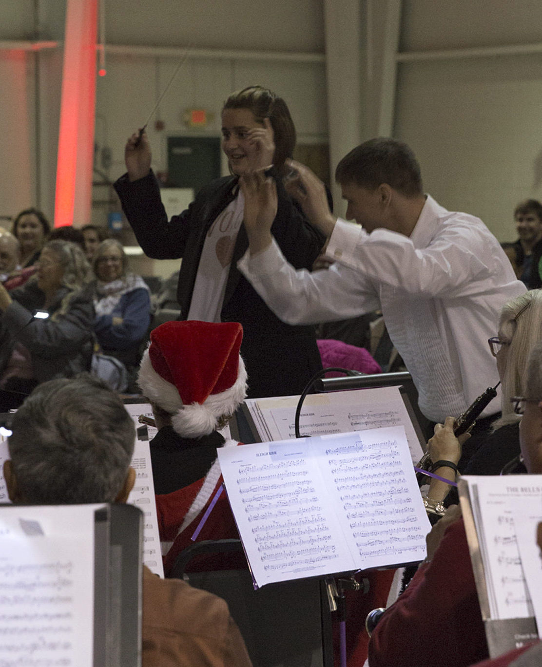Holiday Hanger Concert - James Caliva Conducting